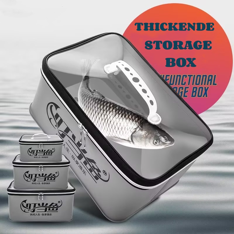 Fish Finder Case - Bolsa de pesca multifunción EVA, cubo