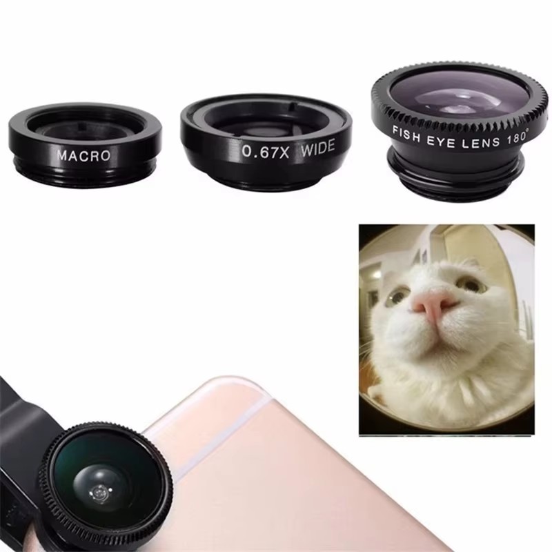 Lente Ojo de Pez 3 en 1 para T - Fishing Camera reseña y precio