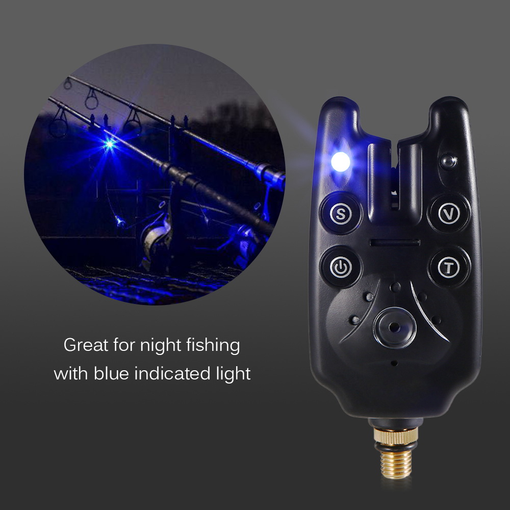 Lixada conjunto de alarmas de  - Bite Indicator reseña y precio